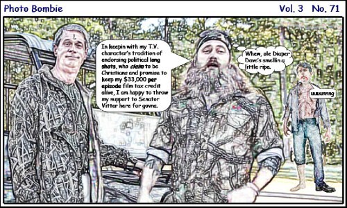 DUCK DYNASTY'S DIAPER DAVE DOOMED ENDORSEMENT