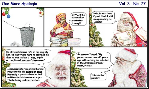 JINDAL LETTER TO SANTA