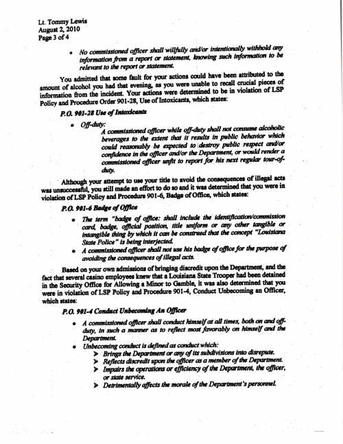 TOMMY LEWIS LETTER PAGE 3